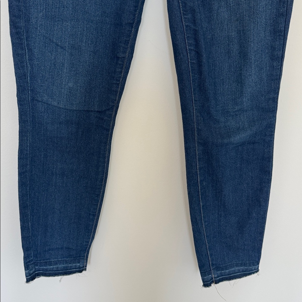 PAIGE Verdugo Crop Women's Dark Blue Ankle Jeans - Size 28 - Picture 3 of 7